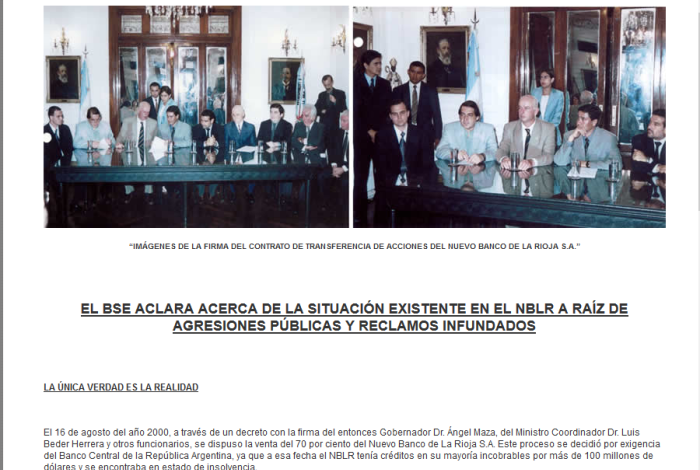 Photo of Los dueños privados del Banco Rioja denunciaron el lavado de $570 millones en ONG´s