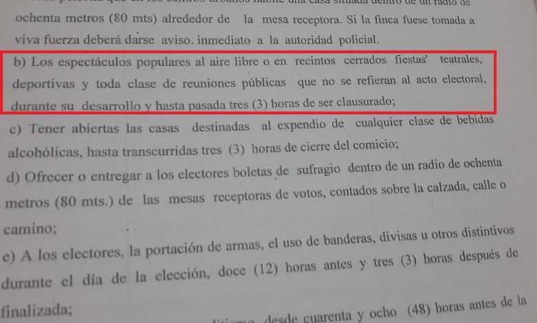Photo of Beder Herrera usaría la ley electoral para prohibir que se haga la procesión por San Nicolás el «5J»