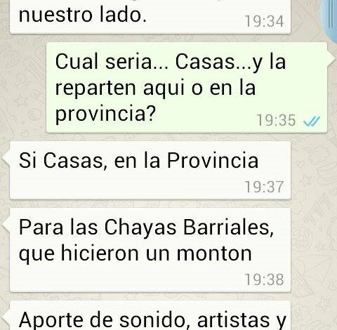 Photo of Casas,  Bosetti y Tineo pagaron entre 10 mil y 15 mil pesos por Chaya barrial