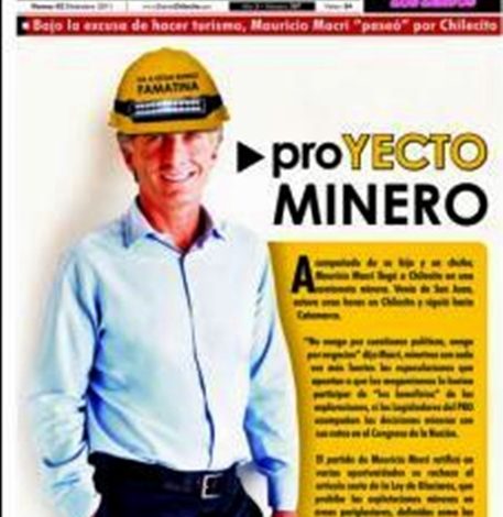 Photo of Macri confirmo su posición PRO minera a 24 horas de la elección y de cara al balotage