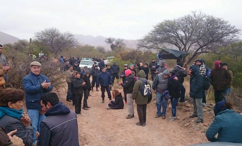 Photo of No hay Paz en Famatina, Angulos, corte por tiempo indeterminado contra la minera MIDAIS