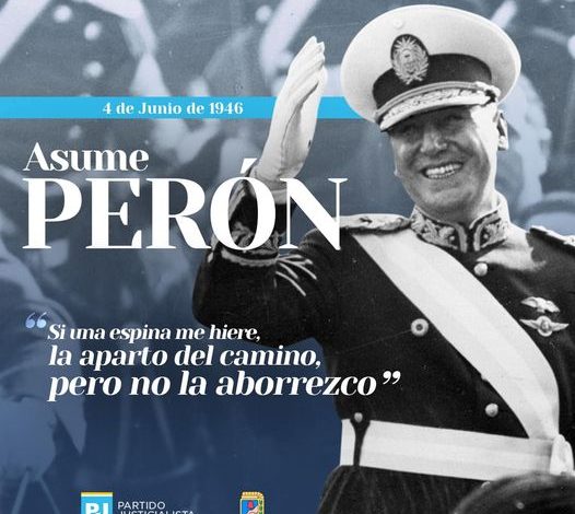 Photo of 4 DE JUNIO: “PRIMERA PRESIDENCIA DE PERON”
