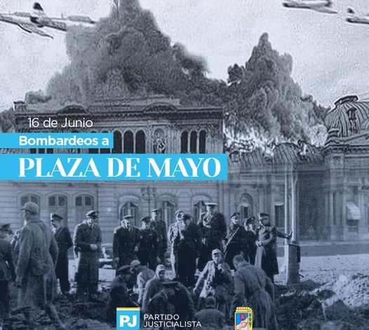 Photo of A 67 AÑOS DEL BOMBARDEO DE PLAZA DE MAYO