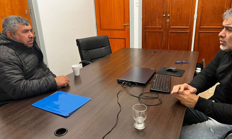 Photo of MIGUEL GALEANO RECIBIÓ AL REPRESENTANTE DEL CAEP