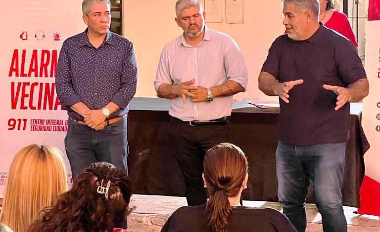 Photo of Inauguración de Alarmas Vecinales en 25 de Mayo Norte